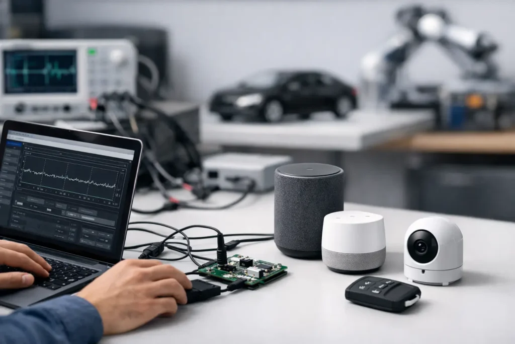 Firmware Testing for Connected Devices That Ship